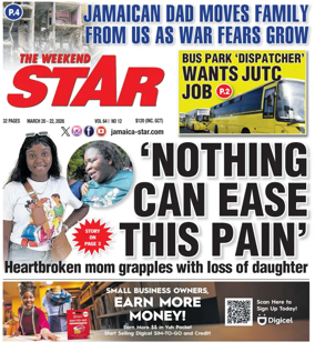 Cover of The Star (Jamaica)