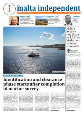 Cover of Malta Independent