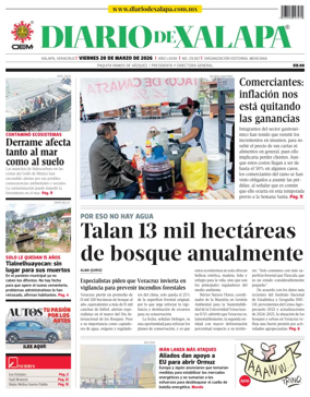 Cover of Diario de Xalapa