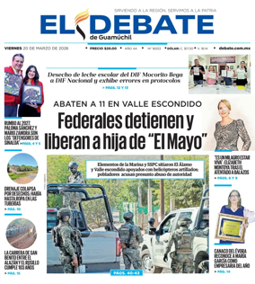 Cover of El Debate de Guamuchil
