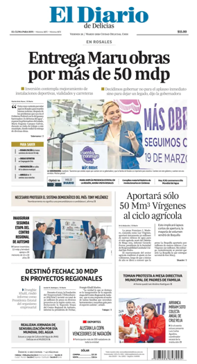 Cover of El Diario de Delicias