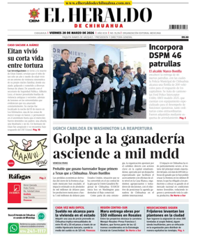 Cover of El Heraldo de Chihuahua