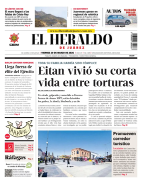 Cover of El Heraldo de Juarez