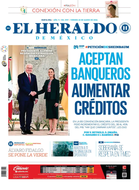 Cover of El Heraldo de Mexico