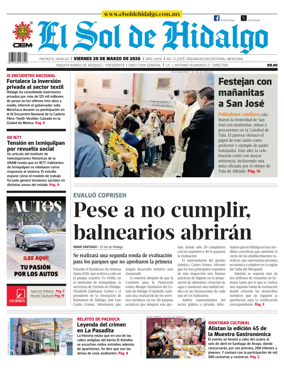 Cover of El Sol de Hidalgo