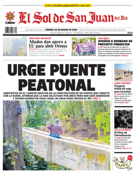 Cover of El Sol de San Juan del Rio