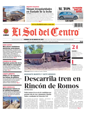 Cover of El Sol del Centro
