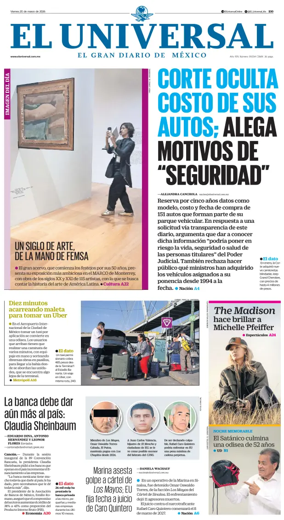 Cover of El Universal