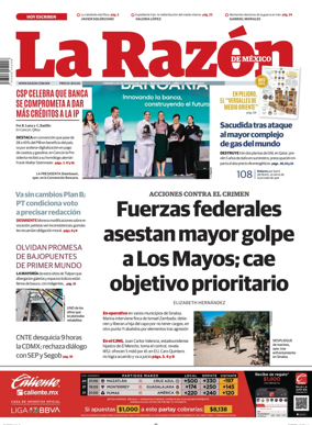 Cover of La Razon de Mexico