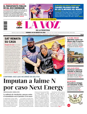 Cover of La Voz de la Frontera