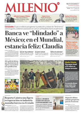 Cover of Milenio Monterrey