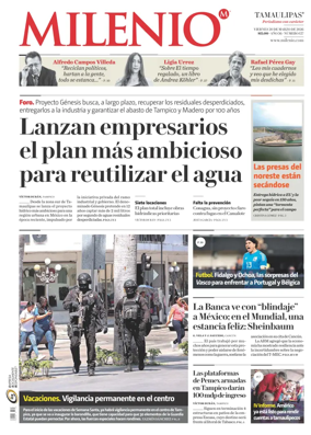 Cover of Milenio Tamaulipas
