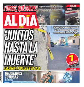 Cover of Periodico Al Dia (Leon)