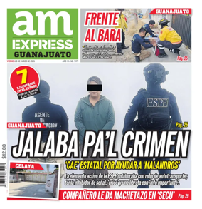 Cover of Periodico AM Express (Guanajuato)
