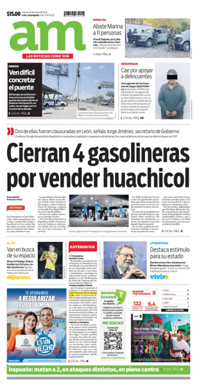 Cover of Periodico AM (Leon)