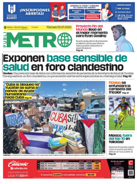 Cover of Publimetro Merida