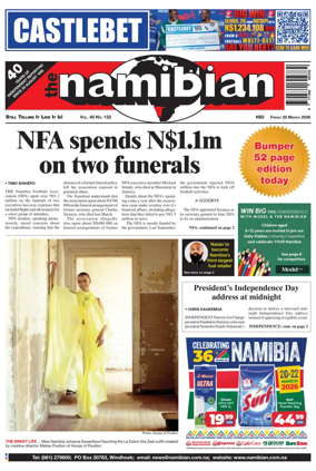 Cover of The Namibian