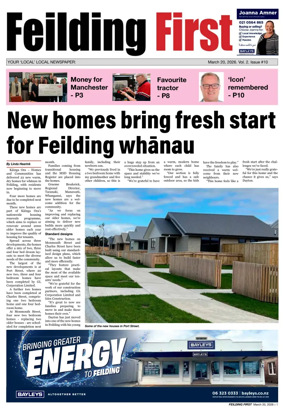 Cover of Feilding First