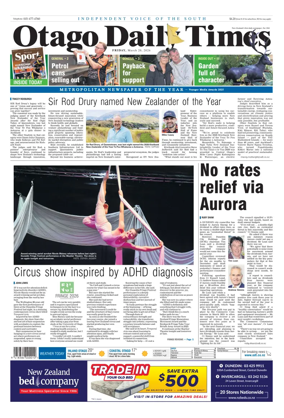 Cover of Otago Daily Times