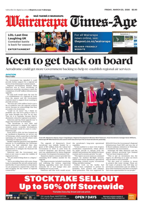 Cover of Wairarapa Times-Age (NZ)