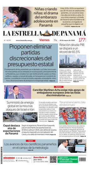 Cover of La Estrella de Panama