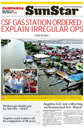 Cover of Sun.Star Pampanga