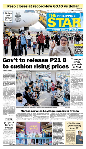 Cover of The Philippine Star
