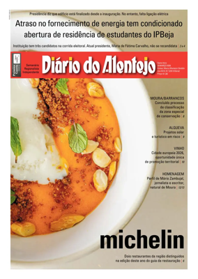 Cover of Diario do Alentejo
