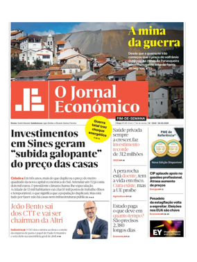 Cover of O Jornal Economico