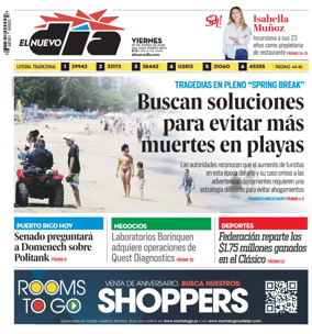 Cover of El Nuevo Dia