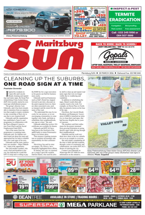 Cover of Maritzburg Sun (South Africa)
