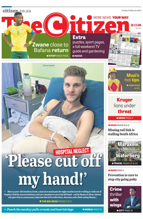 Cover of The Citizen (KZN)