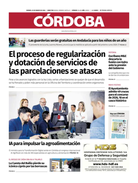 Cover of Diario Cordoba