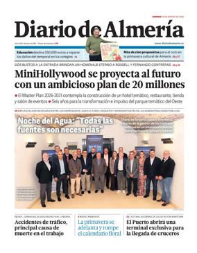 Cover of Diario de Almeria