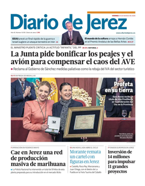 Cover of Diario de Jerez
