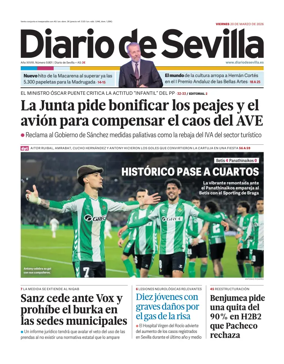 Cover of Diario de Sevilla