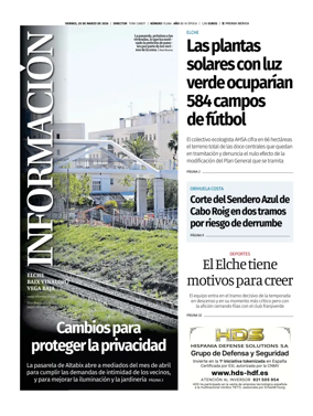 Cover of Diario Informacion (Elche y Vega Baja)