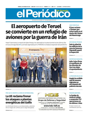 Cover of El Periodico Aragon