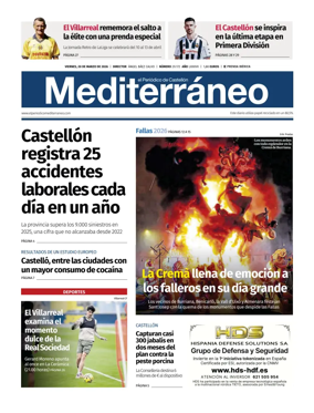 Cover of El Periodico Mediterraneo