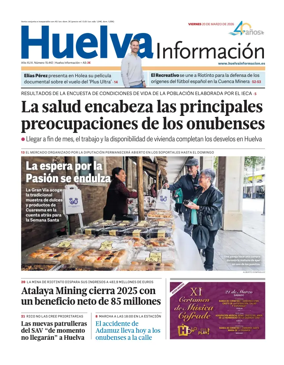 Cover of Huelva Informacion