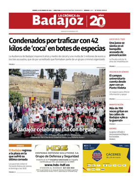 Cover of La Cronica de Badajoz BE