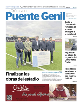 Cover of La Cronica de Puente Genil