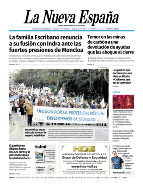 Cover of La Nueva Espana (Oviedo)