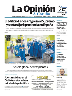 Cover of La Opinion de A Coruna
