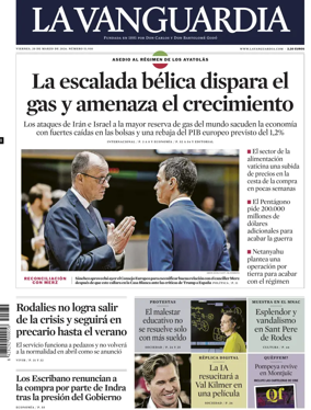 Cover of La Vanguardia (1st Edition)