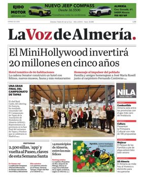 Cover of La Voz de Almeria