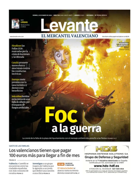 Cover of Levante EMV (Morvedre)