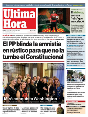 Cover of Ultima Hora