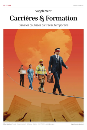 Cover of Le Temps Supplement