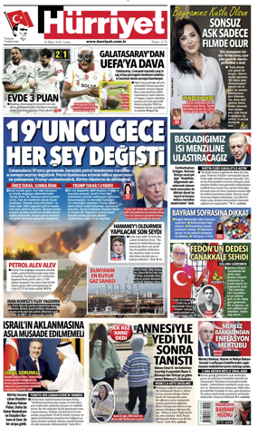 Cover of Hurriyet